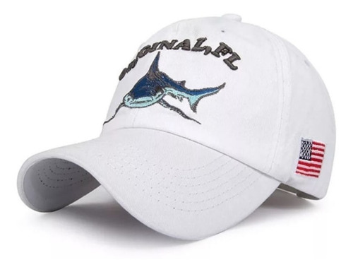 Imagen 1 de 1 de Gorra Trucker Florida Bordada Pesca Tiburon Prelavada Jean