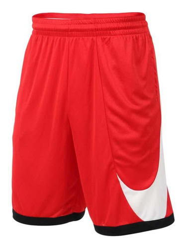 Shorts Nike Df Hbr Short 3.0 Masculino - Vermelho E Branco