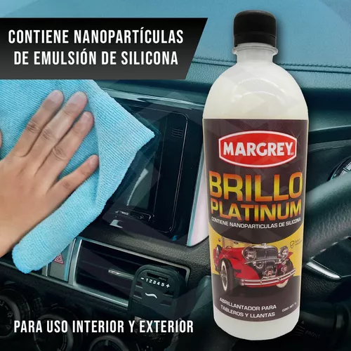 Brillo Platinum Tablero Y Llantas Con Silicona No Grasoso 1l