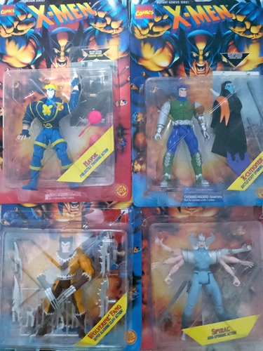 Lote X Men Toy Biz Wolverine, Spiral, Havock, Executioner  