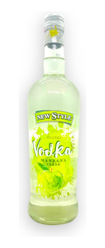 New Style Coctel Vodka Manzana Verde 1000ml Argentina