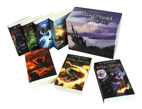 Harry Potter -  Complete  Paperback Box Set (x7) **new Ed Ke