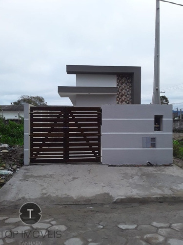 Imagem 16 de 19 de Linda Casa No Bairro Jardim Oasis, Pronta Para Morar Só 155mil, Venha E Aproveite Está Bela Oportunidade De Ter Seu Imóvel Novo Na Praia. - Ca00661 - 69909251