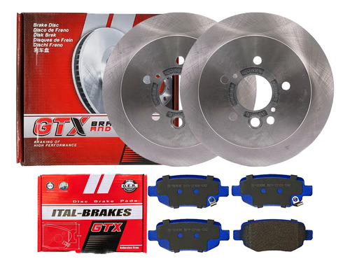 Discos Freno Con Pastillas Traseras Para Lifan X60 2012 2019
