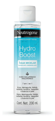 Agua Micelar Desmaquillante Neutrogena Hydro Boost 200 Ml