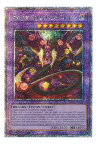Yugioh! Starving Venom Fusion Dragon - Ra04 (quarter C) 25th Starving Venom Fusion Dragon Inglés (Usado)