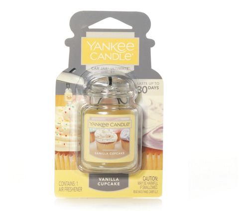 Aroma Auto Car Jar Ultimate Yankee Candle Vanilla Cupcake