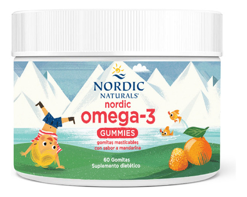 Nordic Omega-3 Gummies - Epa Y Dha - 60 Gomitas