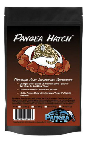 Pangea Hatch Premium Reptil Egg Incubación Del Sustrato (2 L