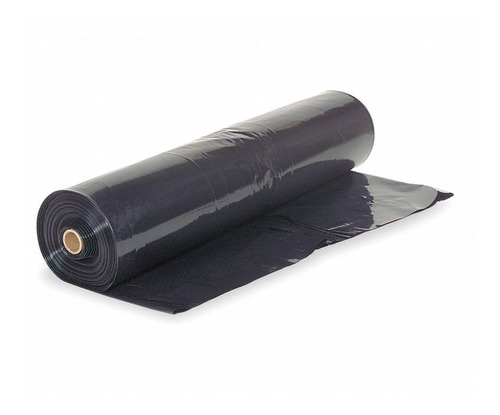 Polietileno Negro - 2 Mts De Ancho X 200 Micrones X 50 Mts