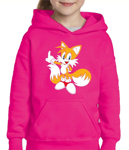 Polerones Sonic  Miles Tails Prower   Niñ@s/adultos