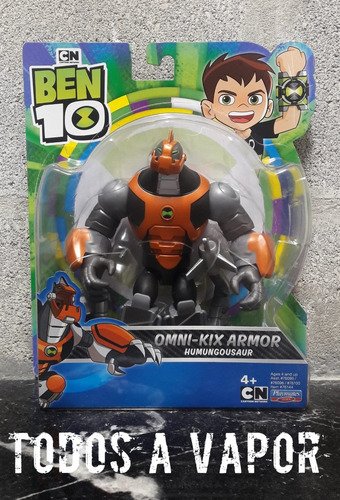 Figura Omni Kix Armor Humungousaur Ben 10 Playmates Toys