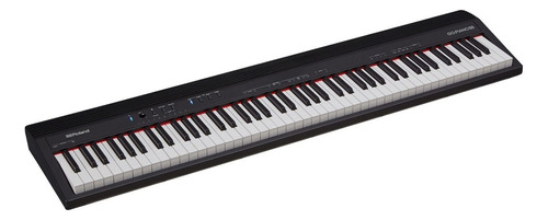 Teclado De 88 Teclas Roland Go-88p Serie Go Piano Color Negro