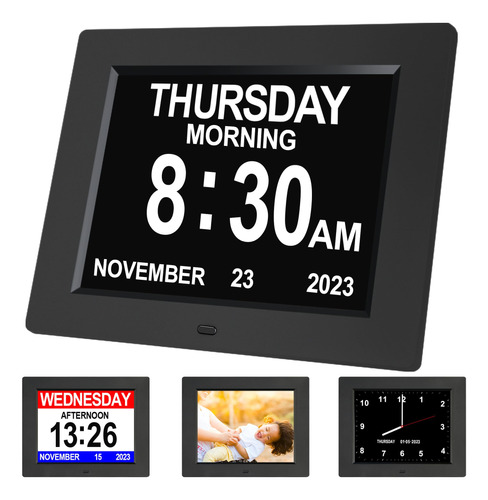 Calendario Digital Extragrande Para Demencia Y Perdida De Me