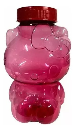 Hello Kitty Chela Botella 1 Litro Con Popote Colores 20 Pzs