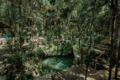 Terreno Con Villa Y Cenote En Ruta De Los Cenotes, Puerto Morelos