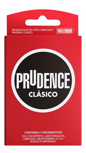 Prudence Preservativo Clasico 3 Unidades