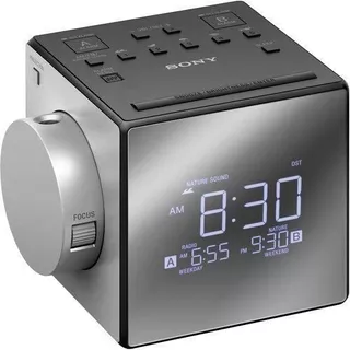 Reloj Despertador Dual Compacto Sony All In One Radio Con Pr