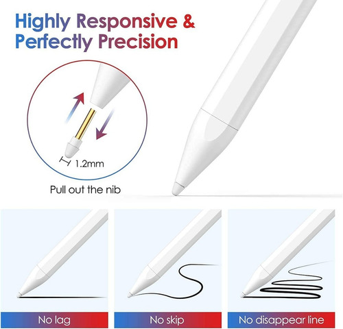 Lápiz Pencil Capacitivo Para Apple iPad / Todos Los Modelos