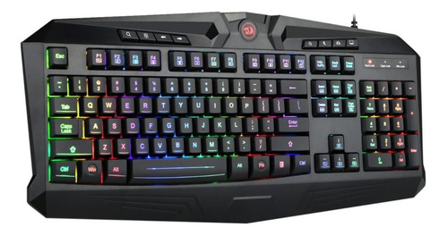 Teclado Gamer De Membrana Redragon Harpe K503