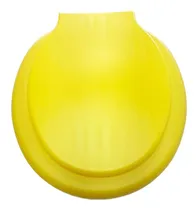 Comprar Tapa Asiento Para Inodoros Ovales Colores Monkoto Color Amarillo