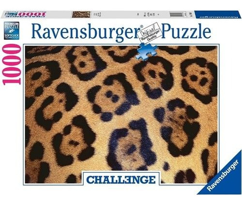Rompecabezas 1000 Challenge: Jaguar Print Ravensburger