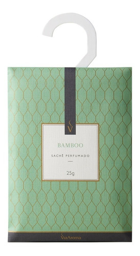 Sachê Perfumado 25g | Antimofo | Bamboo | Via Aroma