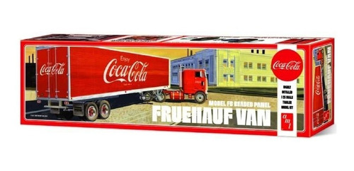 Fruehauf Caja Trailer  Coca Cola 1:25 By Amt # 1109 