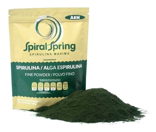 Alga Espirulina En Polvo 250g 