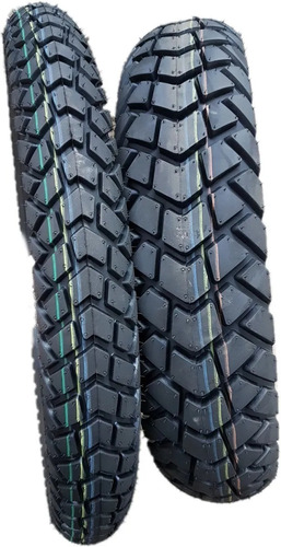 Par Pneu Vipal Tr300 90/90-21 + 130/80-17 Falcon Xt660 Xt600