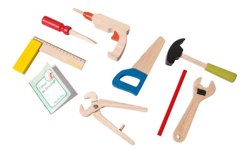Imagem 3 de 6 de Kit Ferramentas - Diy - Moulin Roty