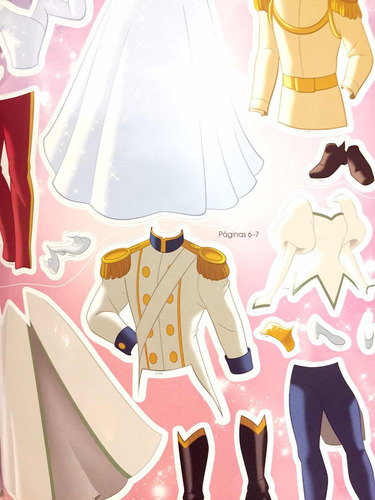 Imagen 3 de 4 de Disney Bodas De Princesas Libro Con Stickers