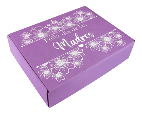 100 Mailbox 33x25x8 Caja Lila Diseño Día De Las Madres 