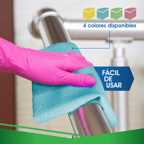 Paño De Microfibra Ultra Dry Pva. Packlife Azul Acero
