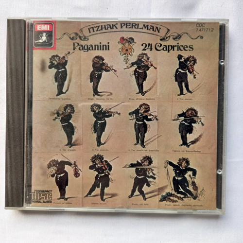 Paganini 24 Caprices Itzhak Perlman Cd / Kktus  