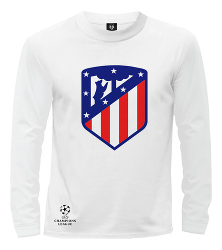 Camiseta Camibuzo Europa  Futbol   Atlético De Madrid Escudo