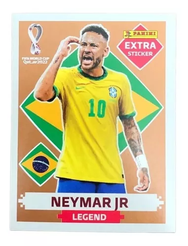 Figurinha Neymar Jr Legend Bronze, Item de Papelaria Panini Nunca Usado  91335342