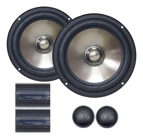 Kit 2 Vias Jbl Selenium 62v2a 6pol 120w Rms 4ohms Automotivo