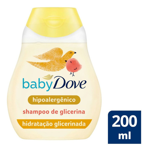 Shampoo Infantil Hidratação Glicerinada 200ml Baby Dove