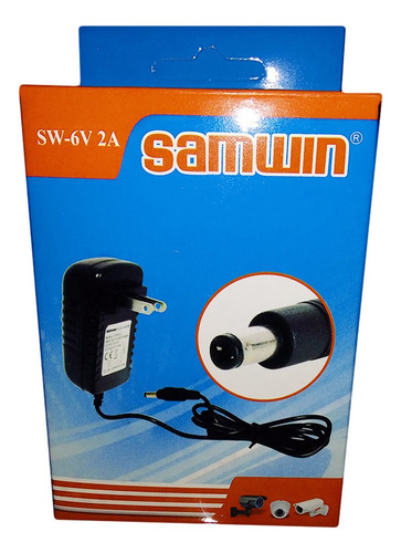 Adaptador De Pared Dc 6 Vdc 2amperios Samwin - Switching