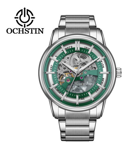 Ochstin Hombres Business Skeleton Relojes Mecánicos