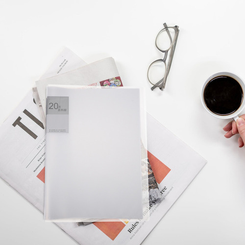 Carpeta De Archivos De Plástico A4 Ligera Y Profesional