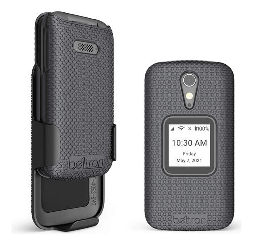 Estuche Con Clip De Cinturón Para Greatcall Animado Flip, Te