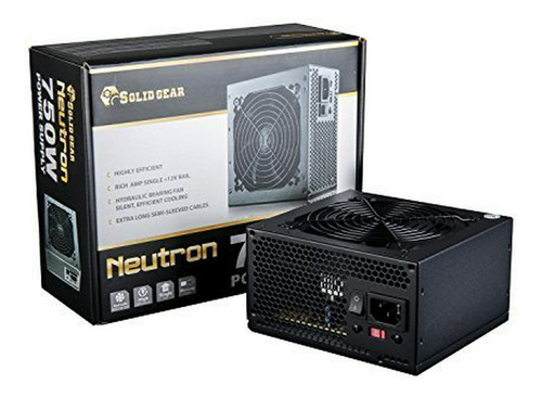 Solid Gear Atx12 v/eps12 v 750-watts Fuente De Alimentación,