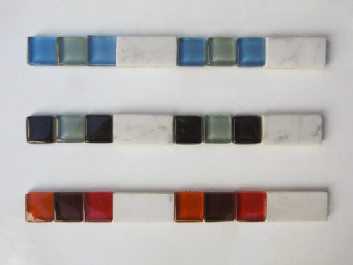 Imagen 6 de 7 de Venecita, Malla, Panel Mármol Carrara Pi02 - Forma Y Diseño