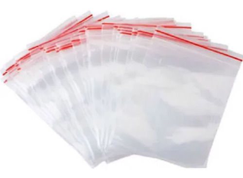 Imagen 4 de 5 de Bolsas Bolsa Zipper Con Cierre Hermetico Zip De 25x35 Cm Pck