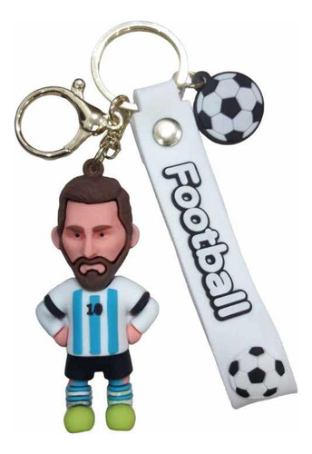 Llavero Messi Campeon Del Mundoe Argentina Souvenir Regalo 