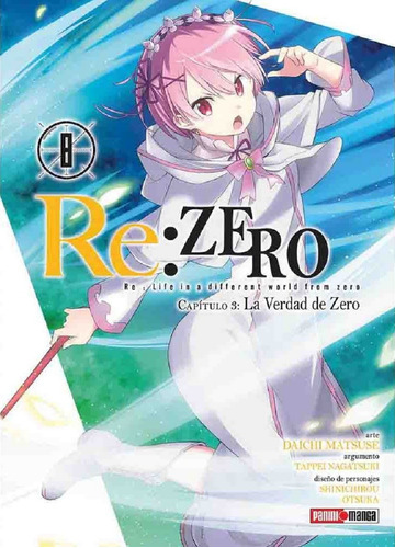 Re Zero - Capitulo 3 Vol 8 - Nagatsuki & Fugetsu - Panini