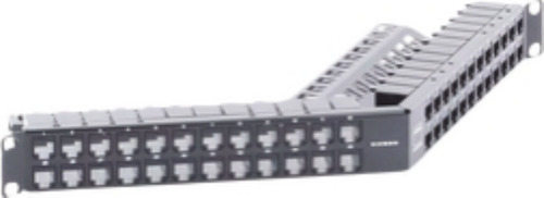Patch Panel Z-max De 48 Puertos, Blindado, Precargado Con