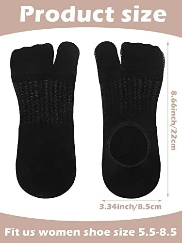 Geyoga 6 Pares De Calcetines Con Chanclas, Calcetines Tabi D